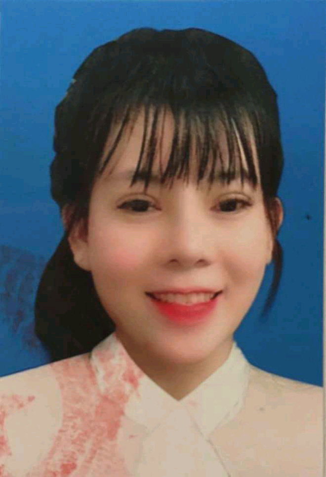 Chân dung Huỳnh Thị Lan Anh kèm theo quyết định truy nã.
