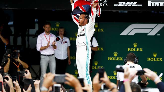 Lewis Hamilton hướng đến chiến thắng thứ 7 trên sân nhà cuối tuần này