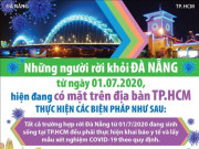 Tin tức trong ngày - Người ở Đà Nẵng về TP.HCM được xét nghiệm COVID-19 như thế nào?