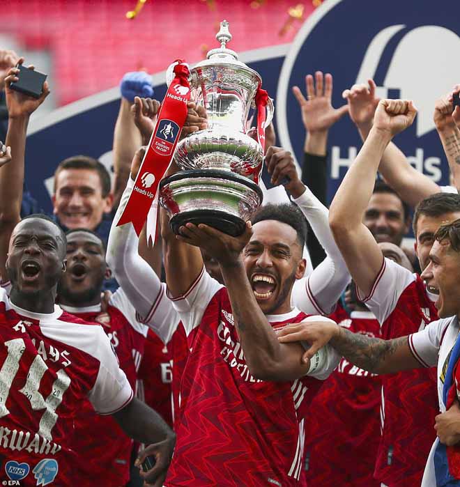 Arsenal vô địch FA Cup 2019/20