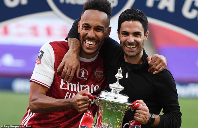 HLV Arteta có danh hiệu lớn đầu tiên trên cương vị HLV&nbsp;Arsenal