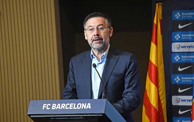 Chủ tịch Josep Bartomeu của Barcelona