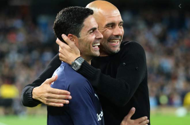 Mikel Arteta bày tỏ sự biết ơn Pep Guardiola giúp ông trưởng thành