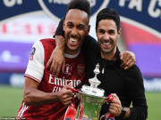 Bóng đá - Arsenal - Aubameyang &quot;vô đối&quot; FA Cup: Đón mưa kỷ lục, triệu fan vỡ òa