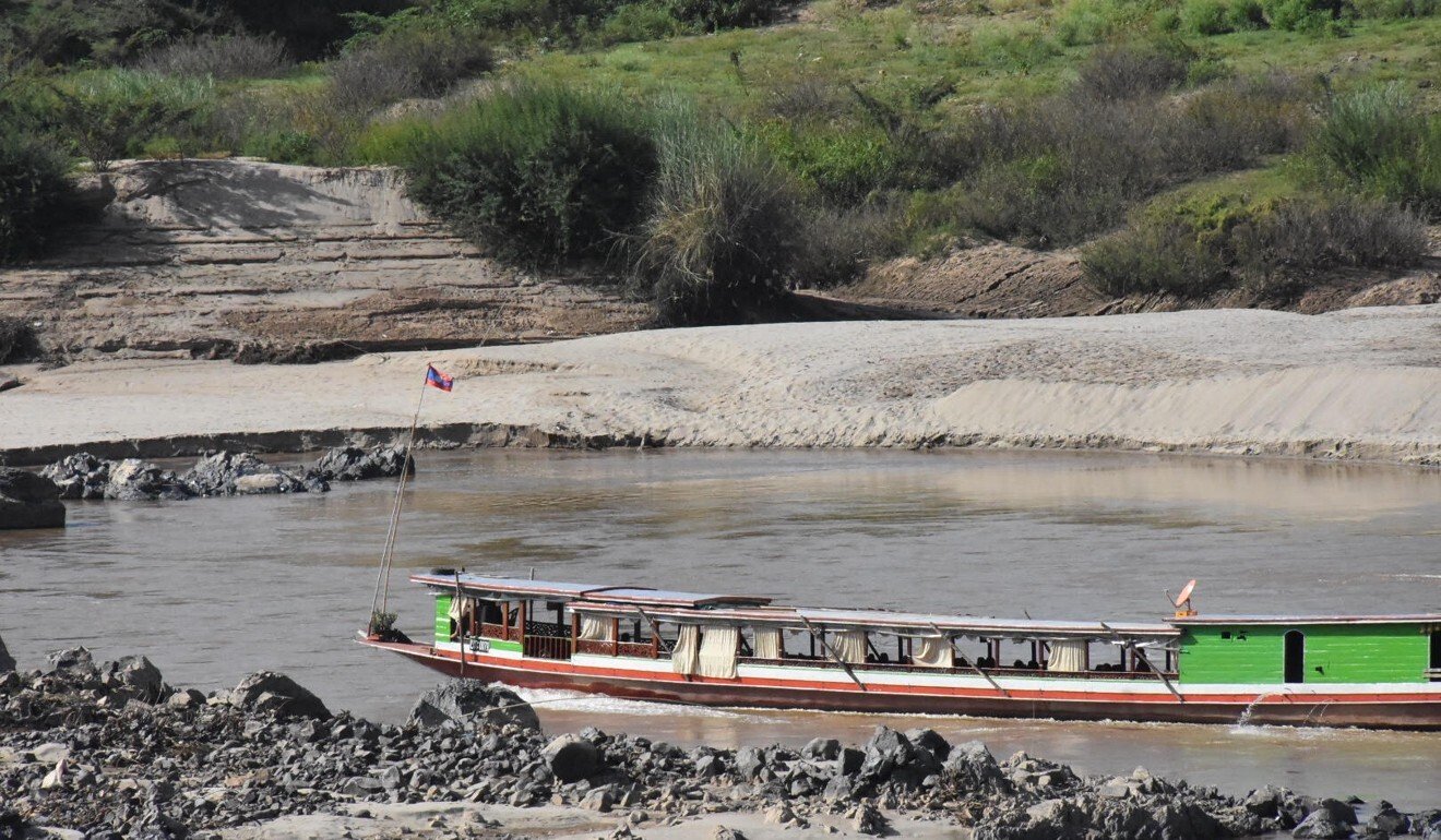 Sông Mekong đoạn biên giới Thái Lan-Lào.