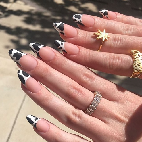Click xem cách vẽ mẫu nails style hoa lá biến tấu màu sắc tươi vui –  KellyPang Nail