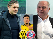 Bóng đá - &quot;Bom tấn&quot; Sancho khiến MU tính hủy kèo, sếp lớn Bayern - Dortmund &quot;khẩu chiến&quot;