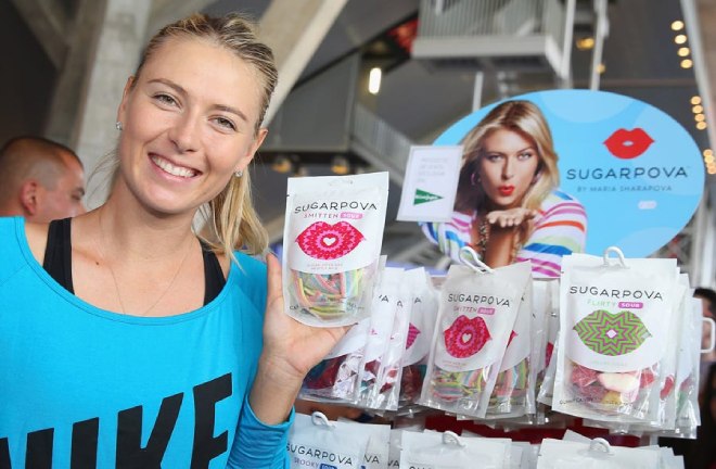 Thương hiệu kẹo&nbsp;Sugarpova do Sharapova sáng lập mang về doanh thu 20 triệu USD vào năm 2019