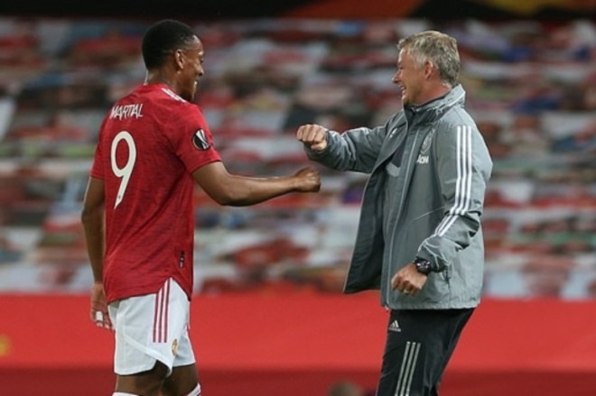 Martial &amp; Solskjaer