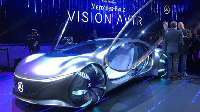 Mercedes Vision AVTR lấy cảm hứng thiết kế từ bộ phim khoa học viễn tưởng Avatar
