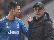 Bóng đá - HLV Sarri dễ bị Juventus sa thải, tiết lộ bất ngờ về Ronaldo trước giờ đá C1