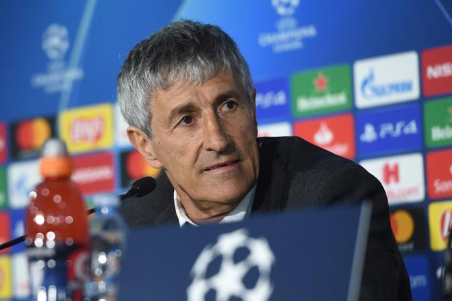 HLV Quique Setien không tin mình sẽ sớm bị Barca sa thải