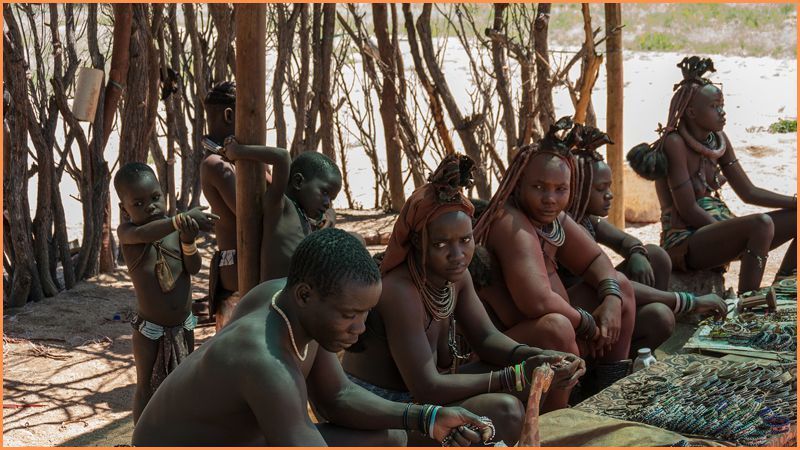 (Ảnh: Bộ lạc Himba của Namibia)