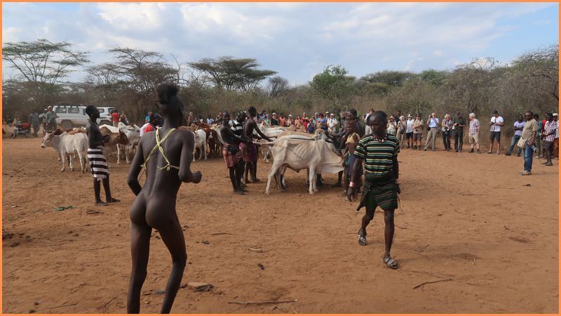 (Ảnh: Bộ lạc Hamer ở ​​Ethiopia)