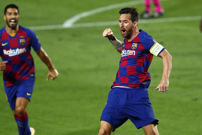 Messi chói sáng giúp Barca giành vé vào vòng tứ kết