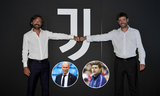 Juventus đã nghĩ tới Zidane và Pochettino trước Pirlo nhưng từ bỏ vì vấn đề tiền lương