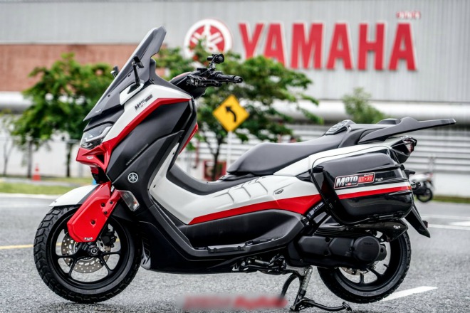 2020 Yamaha NMAX biến hóa thành xế thám hiểm mạnh như mãnh hổ - 3