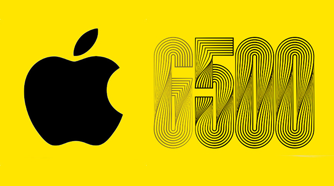 Apple đứng sau Amazon 2 bậc trong bảng xếp hạng Fortune Global 500.