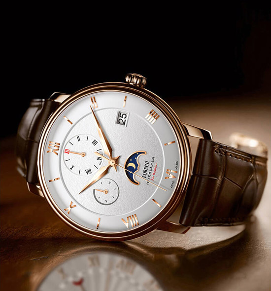 Đồng hồ Lobinni với thiết kế sang trọng, đẳng cấp