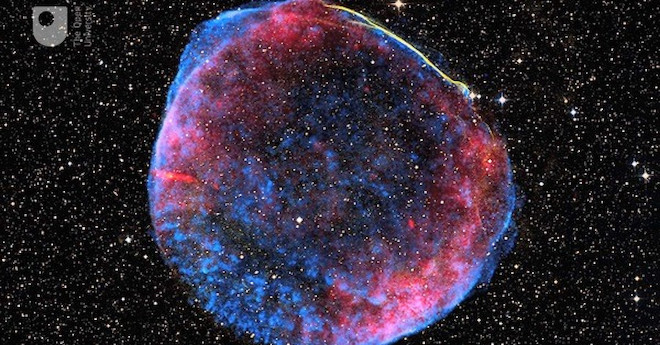 Một siêu tân tinh - ảnh: NASA