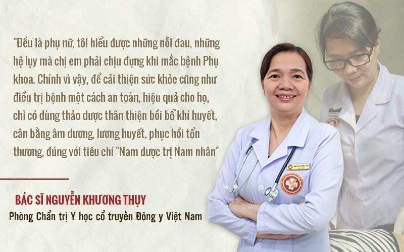Bác sĩ Thụy luôn mang trong mình lý tưởng dùng YHCT chữa bệnh giúp đời