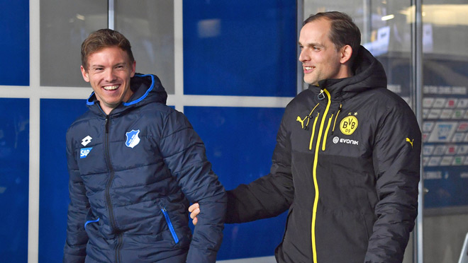 Thomas Tuchel chính là người đưa Julian Nagelsmann tới nghiệp huấn luyện viên bóng đá