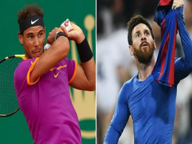 Nadal và&nbsp;Messi là những ngôi sao thể thao được nhiều người hâm mộ&nbsp;
