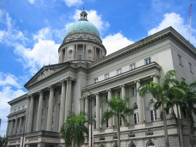 Tòa án Tối cao Singapore. Ảnh: Flickr