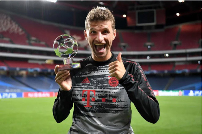 Thomas Muller so sánh chiến thắng của Bayern Munich giống như của ĐT Đức tại World Cup 2014