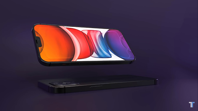 Ảnh concept iPhone 12 Pro.