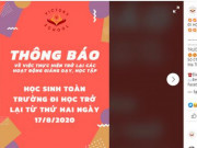 Giáo dục - du học - Thông báo học giữa mùa dịch bệnh Covid-19, phụ huynh lo lắng