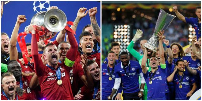 Liverpool và Chelsea đăng quang ở châu Âu mùa 2018/19