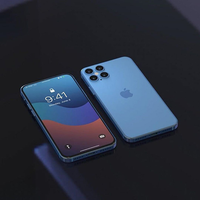 Ảnh concept iPhone 12 Pro.