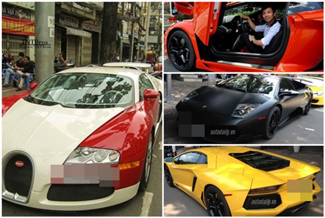 Ngoài&nbsp;Pagani&nbsp;Huayra, đại gia này còn sở hữu loạt siêu xe đắt tiền khác như Bugatti Veyron, Lamborghini Aventador,&nbsp;McLaren 650S Spider...
