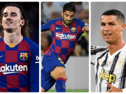 Bóng đá - Barca &quot;đuổi&quot; nhiều sao: Juventus muốn đón Suarez, Griezmann phò tá Ronaldo