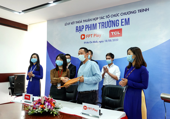 FPT Play và TCL Vietnam cùng khởi động “Rạp Phim Trường Em” mùa 2