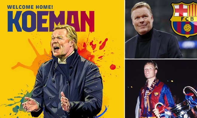 Ronald Koeman được kỳ vọng vực dậy Barca&nbsp;sau mùa giải 2019/20 "thảm họa"