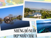 Du lịch - Những hồ nước đẹp nhất châu Á khiến du khách mê mẩn