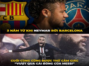 Tranh vui - Ảnh chế: Neymar vượt qua &quot;cái bóng&quot; của Messi có mặt tại chung kết cúp C1