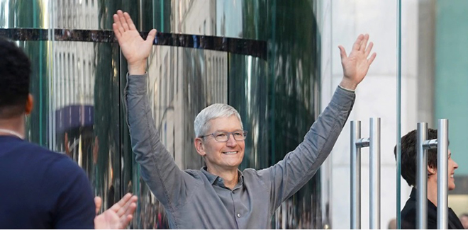 CEO đương nhiệm của Apple - Tim Cook.