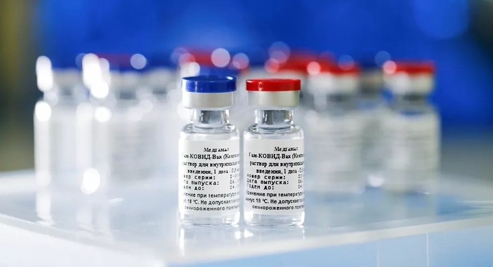 Vaccine Covid-19 Sputnik V của Nga. Ảnh: RDIF