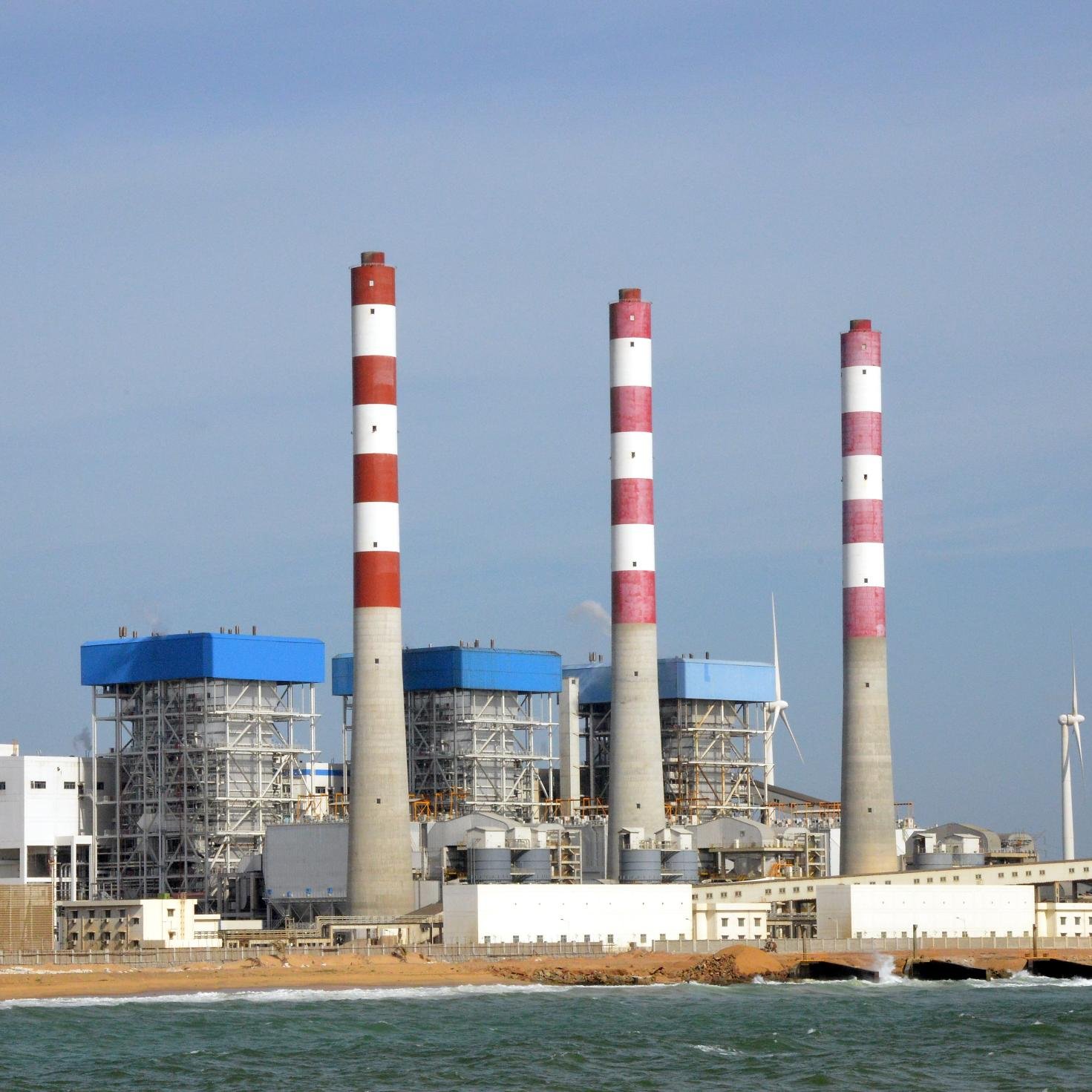Nhà máy nhiệt điện&nbsp;Lakvijaya do Trung Quốc xây dựng ở Sri Lanka.