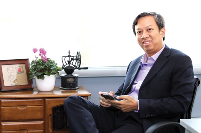 Ông Phạm Đình Nguyên là chủ của thương hiệu cà phê Phindeli và là Tổng giám đốc Công ty Dịch vụ phân phối Tổng hợp quốc tế (IDS)
