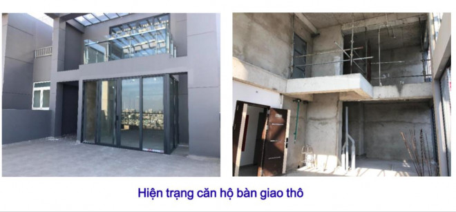 Các căn hộ bàn giao thô thuộc một dự án ở quận 10 được Sacombank thanh lý để thu hồi nợ