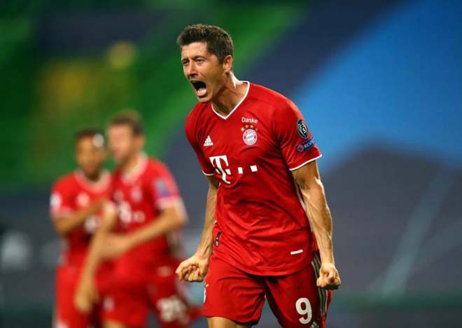 Lewandowski chờ đợi để có thể vượt qua kỷ lục của Ronaldo