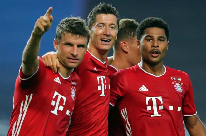 Bayern Munich sở hữu hàng công siêu khủng