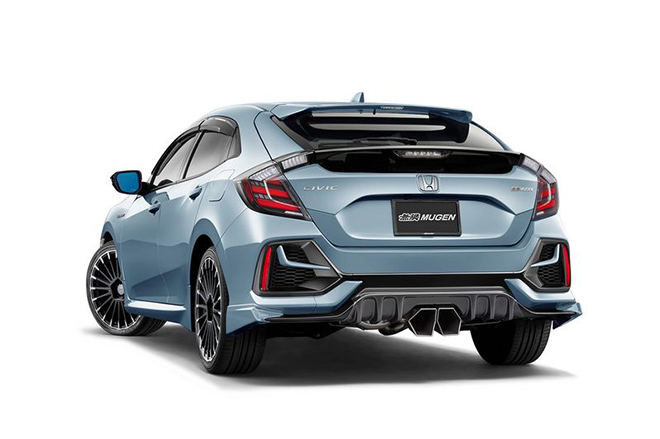 Honda Civic Hatchback 2020 lột xác đầy mạnh mẽ qua bàn tay hãng độ Mugen - 4