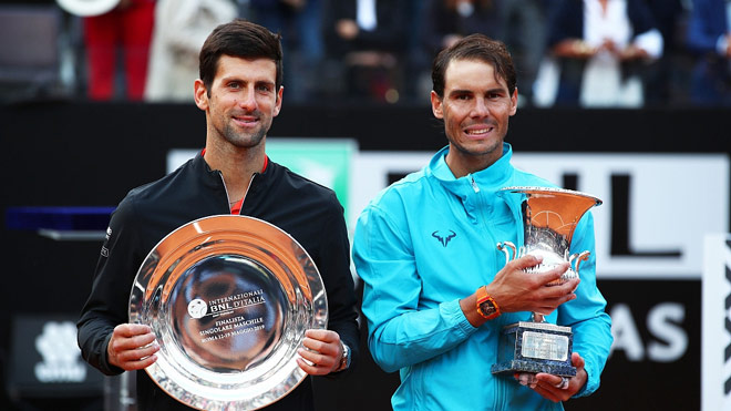 Djokovic vẫn chưa quên "món nợ" thua cách biệt Nadal ở set 1 và set 3 trận&nbsp;chung kết Rome Masters năm ngoái