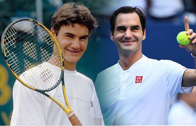 Từ một tay vợt trẻ&nbsp;không được đánh giá cao, Federer vươn tầm thành huyền thoại