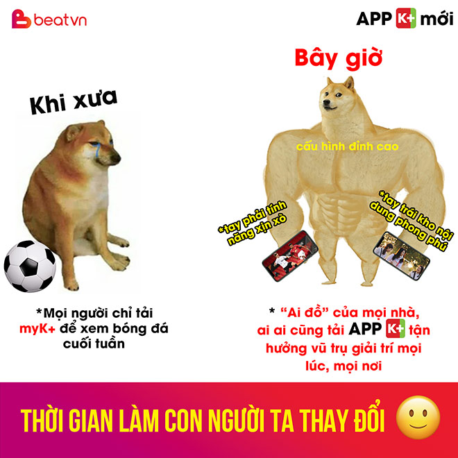 Fanpage BeatVN tuyên bố ai rồi cũng khác kể cả App K+